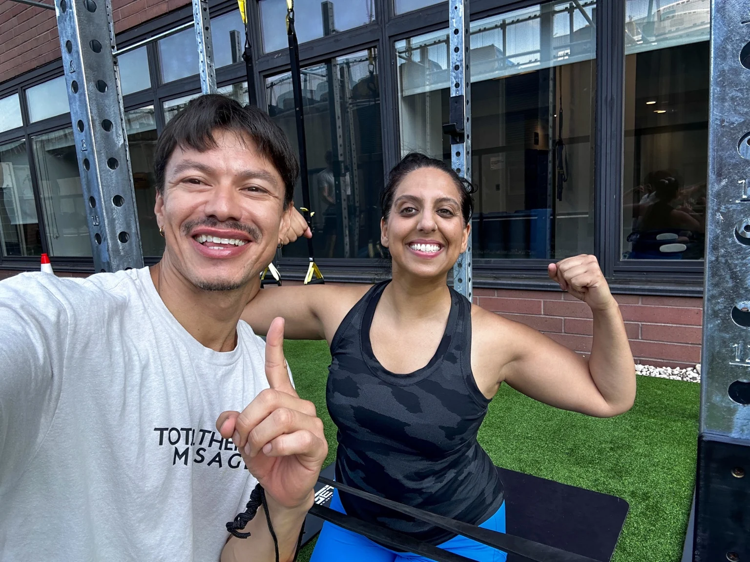 Jesse Ramos Jr. with client
