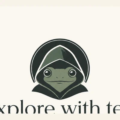 Explore With Tee frog mark